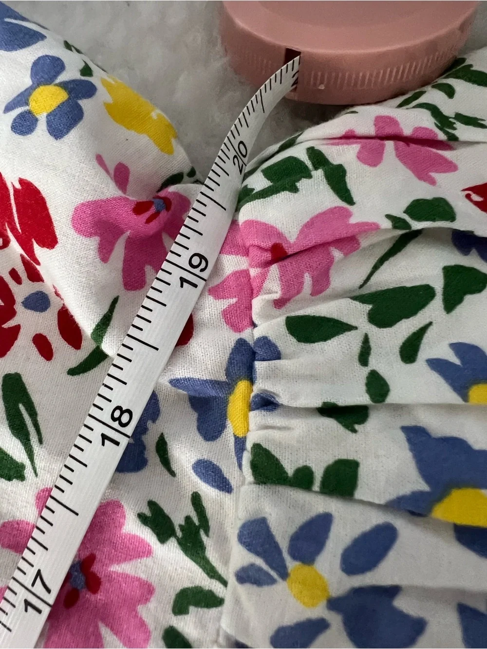 kate spade White Floral Shirt Dress with Pink and Yellow Flowers sz XL